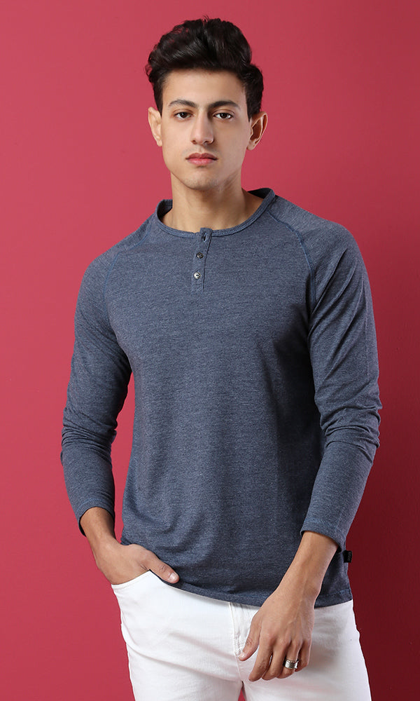 henley long sleeve t-shirt